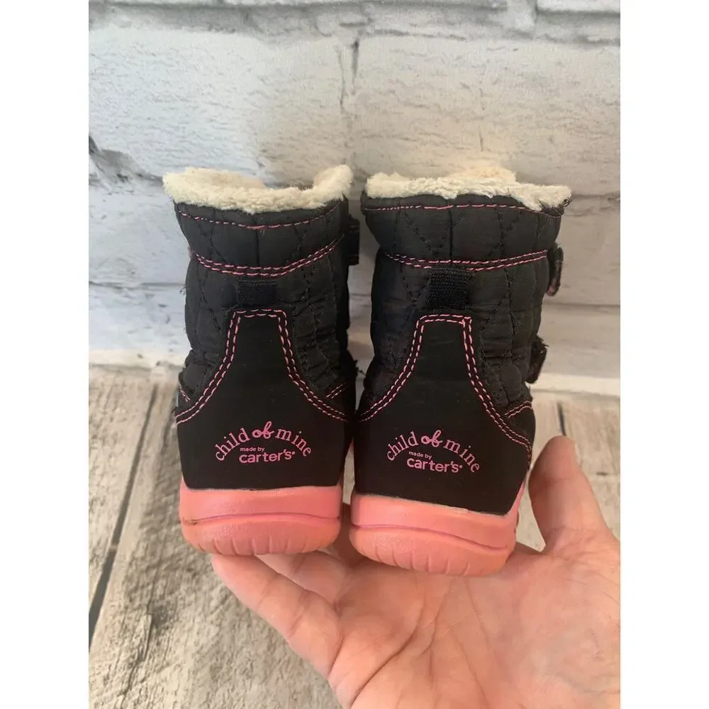 CARTER’S Girl’s Child O Mine Snow/Rain/Winter Boots / Size: 8